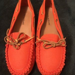 Lucky brand coral loafers